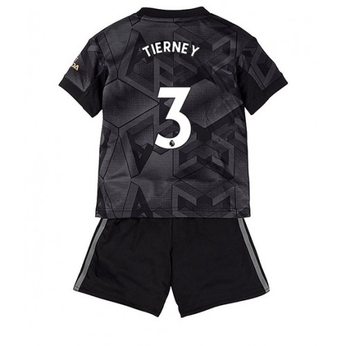 Arsenal Kieran Tierney #3 kläder Barn 2022-23 Bortatröja Kortärmad (+ korta byxor) Arsenal Kieran Tierney #3 kläder Barn 2022-23 Bortatröja Kortärmad (+ korta byxor)